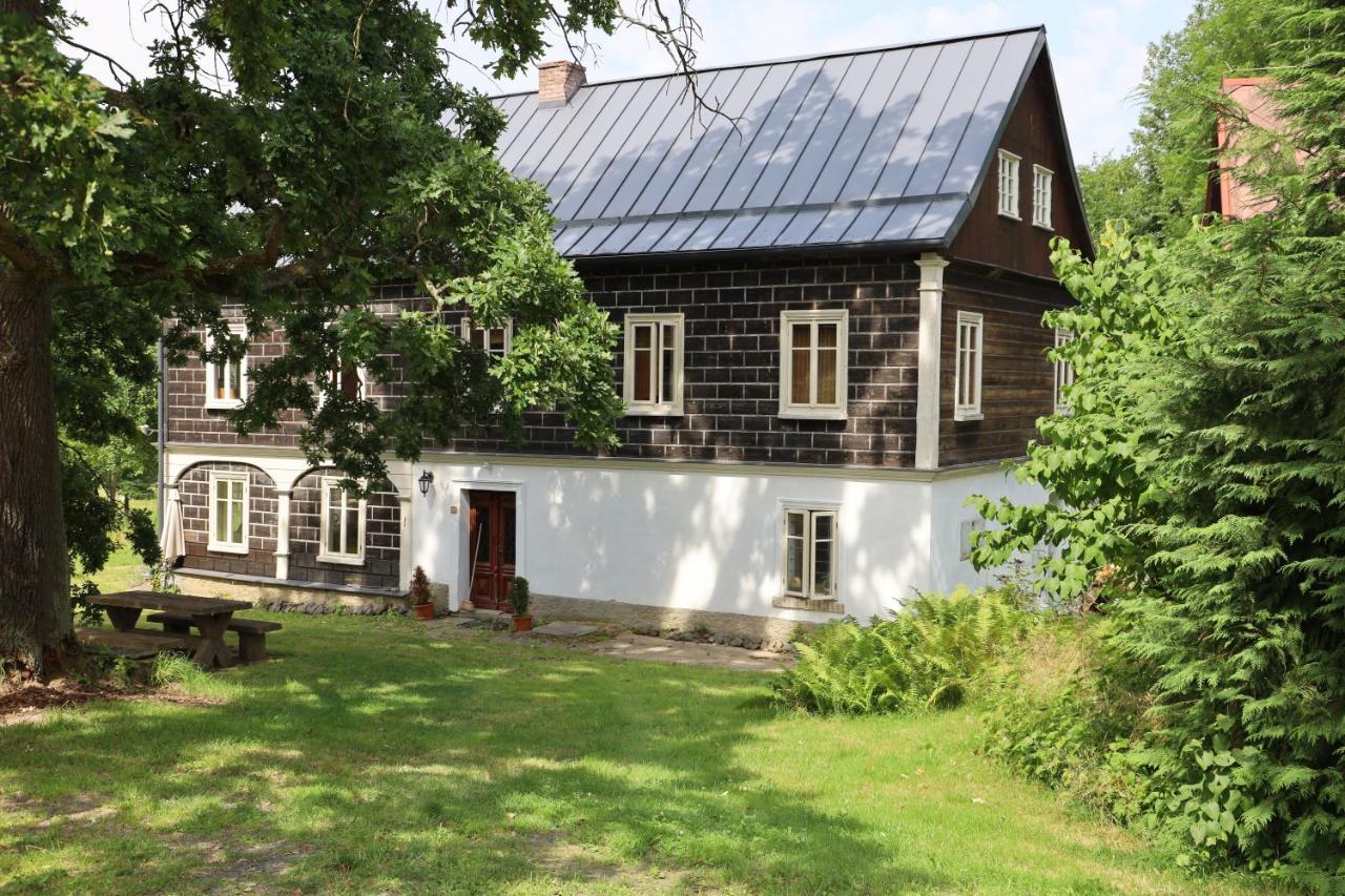 Chalupa Hunikov Česká Kamenice Esterno foto